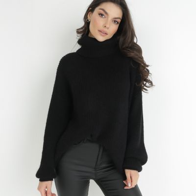 Sweter damski na zimę born2be ze sklepu: born2be.pl w kategorii: Swetry damskie - zdjęcie 054DCF2-170-2564_101804