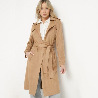 Płaszcz damski casual born2be ze sklepu: born2be.pl w kategorii: Płaszcze damskie - zdjęcie 054DCF2-170-2564_132777
