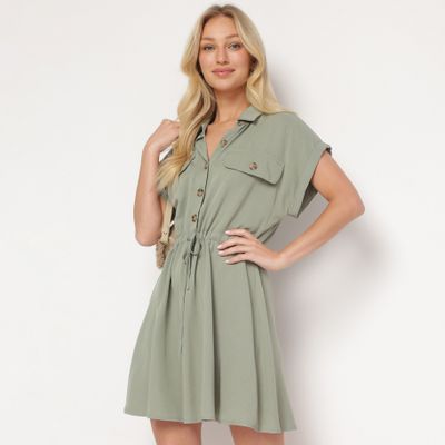 Sukienka na wiosnę born2be ze sklepu: born2be.pl w kategorii: Sukienki - zdjęcie 054DCF2-170-2564_157893