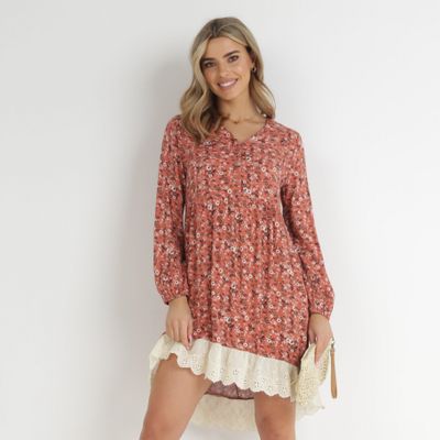 born2be - Sukienka boho ze sklepu: born2be.pl w kategorii: Sukienki - zdjęcie 054DCF2-170-2564_177701