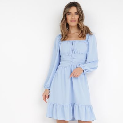 Sukienka casual na wiosnę born2be ze sklepu: born2be.pl w kategorii: Sukienki - zdjęcie 054DCF2-170-2564_187604