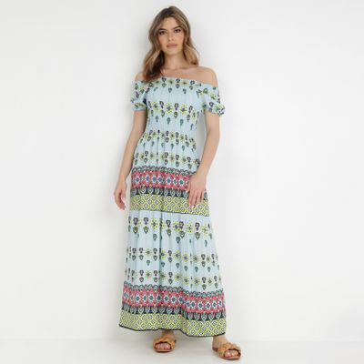 Sukienka w stylu boho born2be ze sklepu: born2be.pl w kategorii: Sukienki - zdjęcie 054DCF2-170-2564_194452