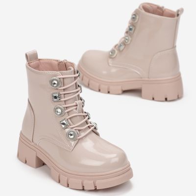 Buty zimowe dziecięce born2be ze sklepu: born2be.pl w kategorii: Buty zimowe dziecięce - zdjęcie 054DCF2-170-2564_201485