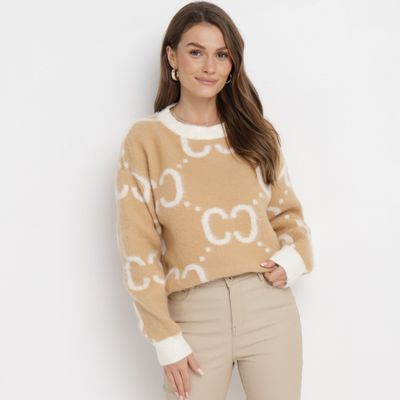 born2be - Sweter damski na wiosnę ze sklepu: born2be.pl w kategorii: Swetry damskie - zdjęcie 054DCF2-170-2564_207245