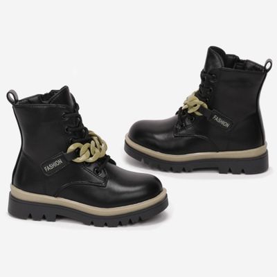 Buty zimowe dziecięce casualowy born2be ze sklepu: born2be.pl w kategorii: Buty zimowe dziecięce - zdjęcie 054DCF2-170-2564_207763