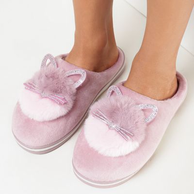 Kapcie damskie casual born2be ze sklepu: born2be.pl w kategorii: Kapcie damskie - zdjęcie 054DCF2-170-2564_213640