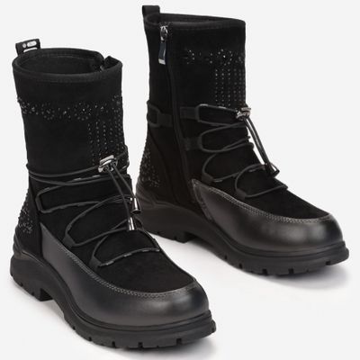 Buty zimowe dziecięce na zimę born2be ze sklepu: born2be.pl w kategorii: Buty zimowe dziecięce - zdjęcie 054DCF2-170-2564_215263