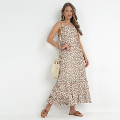 Sukienka casual z odkrytymi ramionami born2be ze sklepu: born2be.pl w kategorii: Sukienki - zdjęcie 054DCF2-170-2564_232143