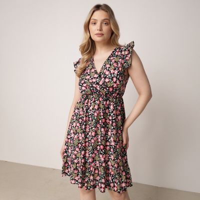 Sukienka casual boho born2be ze sklepu: born2be.pl w kategorii: Sukienki - zdjęcie 054DCF2-170-2564_235112