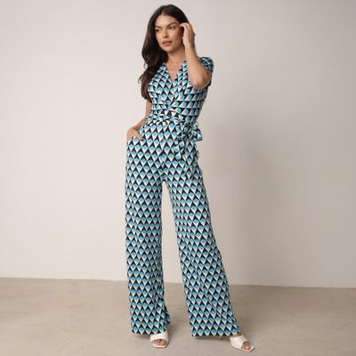 Kombinezon damski casual wiosenny born2be ze sklepu: born2be.pl w kategorii: Kombinezony damskie - zdjęcie 054DCF2-170-2564_238775