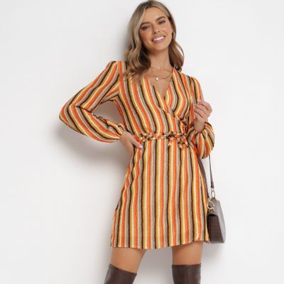 Sukienka na wiosnę casual born2be ze sklepu: born2be.pl w kategorii: Sukienki - zdjęcie 054DCF2-170-2564_242753