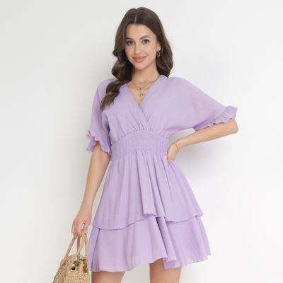 Sukienka casual na wiosnę born2be ze sklepu: born2be.pl w kategorii: Sukienki - zdjęcie 054DCF2-170-2564_245394