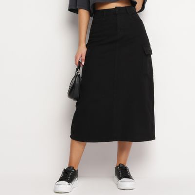 born2be - Spódnica casual wiosenna ze sklepu: born2be.pl w kategorii: Spódnice - zdjęcie 054DCF2-170-2564_255468