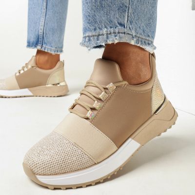 born2be - Buty sportowe damskie letnie ze sklepu: born2be.pl w kategorii: Buty sportowe damskie - zdjęcie 054DCF2-170-2564_258407