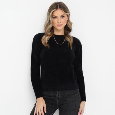 Sweter damski casual born2be ze sklepu: born2be.pl w kategorii: Swetry damskie - zdjęcie 054DCF2-170-2564_262858
