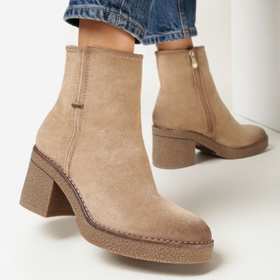Botki casual na lato born2be ze sklepu: born2be.pl w kategorii: Botki - zdjęcie 054DCF2-170-2564_263321