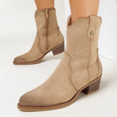 born2be - Botki casual na lato ze sklepu: born2be.pl w kategorii: Botki - zdjęcie 054DCF2-170-2564_263330