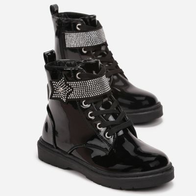 Buty zimowe dziecięce born2be ze sklepu: born2be.pl w kategorii: Buty zimowe dziecięce - zdjęcie 054DCF2-170-2564_263409