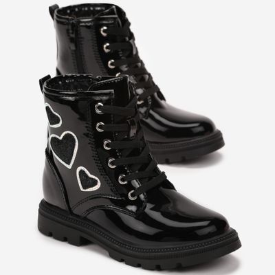 Buty zimowe dziecięce casual born2be ze sklepu: born2be.pl w kategorii: Buty zimowe dziecięce - zdjęcie 054DCF2-170-2564_263419
