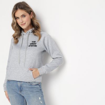 Bluza damska w sportowym stylu born2be ze sklepu: born2be.pl w kategorii: Bluzy damskie - zdjęcie 054DCF2-170-2564_265209