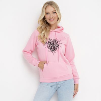 Bluza damska w nadruki born2be ze sklepu: born2be.pl w kategorii: Bluzy damskie - zdjęcie 054DCF2-170-2564_265213