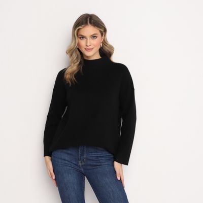 born2be - Sweter damski na zimę ze sklepu: born2be.pl w kategorii: Swetry damskie - zdjęcie 054DCF2-170-2564_266441