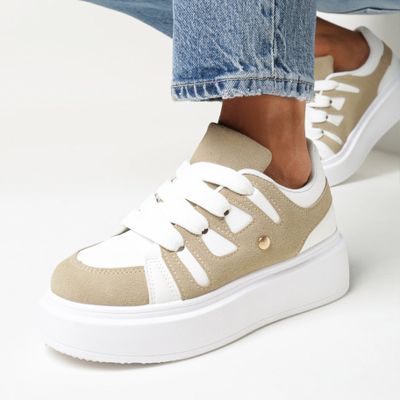 born2be - Trampki damskie casual ze sklepu: born2be.pl w kategorii: Trampki damskie - zdjęcie 054DCF2-170-2564_269237
