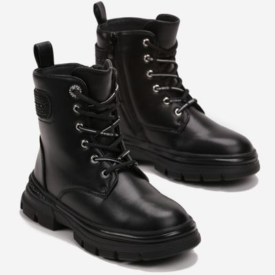 Buty zimowe dziecięce casual na zimę born2be ze sklepu: born2be.pl w kategorii: Buty zimowe dziecięce - zdjęcie 054DCF2-170-2564_271895