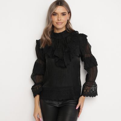Bluzka damska elegancka born2be ze sklepu: born2be.pl w kategorii: Bluzki damskie - zdjęcie 054DCF2-170-2564_274241