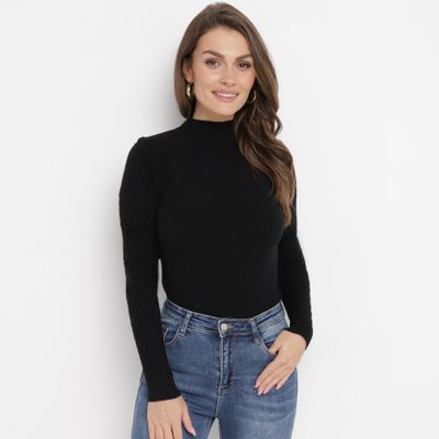 born2be - Sweter damski na zimę ze sklepu: born2be.pl w kategorii: Swetry damskie - zdjęcie 054DCF2-170-2564_274753