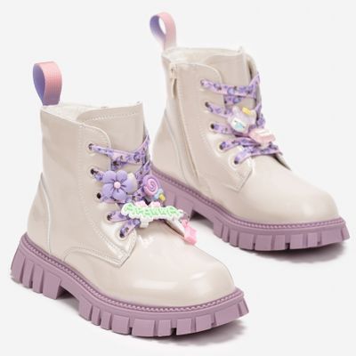 Buty zimowe dziecięce jesienne born2be ze sklepu: born2be.pl w kategorii: Buty zimowe dziecięce - zdjęcie 054DCF2-170-2564_275928