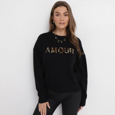 Sweter damski casual born2be ze sklepu: born2be.pl w kategorii: Swetry damskie - zdjęcie 054DCF2-170-2564_277463