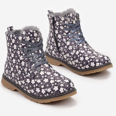 Buty zimowe dziecięce casual born2be ze sklepu: born2be.pl w kategorii: Buty zimowe dziecięce - zdjęcie 054DCF2-170-2564_281376