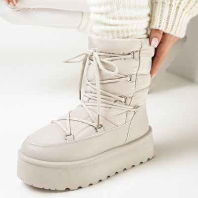 Śniegowce damskie casual born2be ze sklepu: born2be.pl w kategorii: Śniegowce damskie - zdjęcie 054DCF2-170-2564_282844