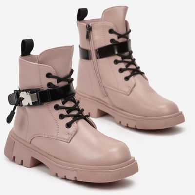 Buty zimowe dziecięce born2be ze sklepu: born2be.pl w kategorii: Buty zimowe dziecięce - zdjęcie 054DCF2-170-2564_283135