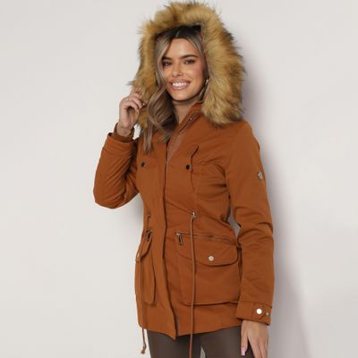 Parka damska born2be ze sklepu: born2be.pl w kategorii: Parki damskie - zdjęcie 054DCF2-170-2564_283171