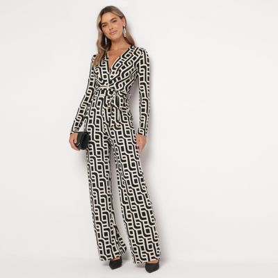 Kombinezon damski casual born2be ze sklepu: born2be.pl w kategorii: Kombinezony damskie - zdjęcie 054DCF2-170-2564_284052