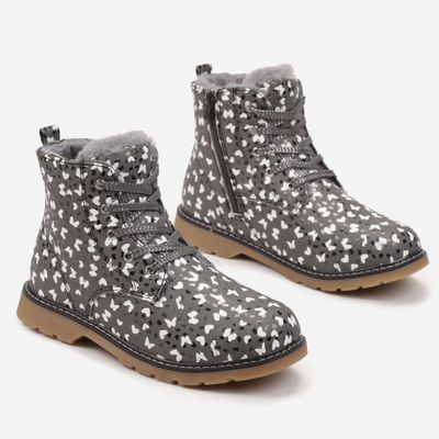 Buty zimowe dziecięce born2be ze sklepu: born2be.pl w kategorii: Buty zimowe dziecięce - zdjęcie 054DCF2-170-2564_284464