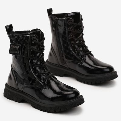 Buty zimowe dziecięce na zimę casual born2be ze sklepu: born2be.pl w kategorii: Buty zimowe dziecięce - zdjęcie 054DCF2-170-2564_285193