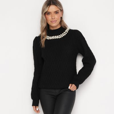 Sweter damski casual born2be ze sklepu: born2be.pl w kategorii: Swetry damskie - zdjęcie 054DCF2-170-2564_285558
