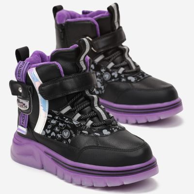 Buty zimowe dziecięce sportowy born2be ze sklepu: born2be.pl w kategorii: Buty zimowe dziecięce - zdjęcie 054DCF2-170-2564_286818
