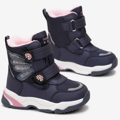 Buty zimowe dziecięce w nadruki born2be ze sklepu: born2be.pl w kategorii: Buty zimowe dziecięce - zdjęcie 054DCF2-170-2564_290322