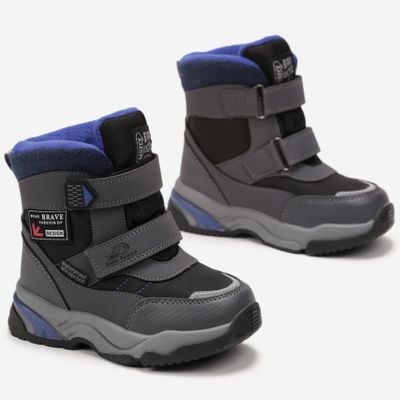 Buty zimowe dziecięce bez wzorów born2be ze sklepu: born2be.pl w kategorii: Buty zimowe dziecięce - zdjęcie 054DCF2-170-2564_290329