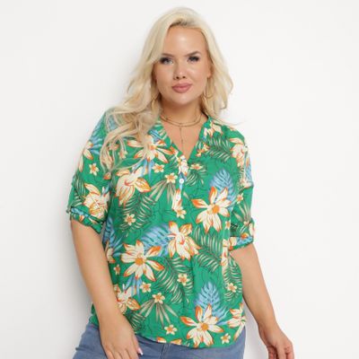 born2be - Bluzka damska casual ze sklepu: born2be.pl w kategorii: Bluzki damskie - zdjęcie 054DCF2-170-2564_292662