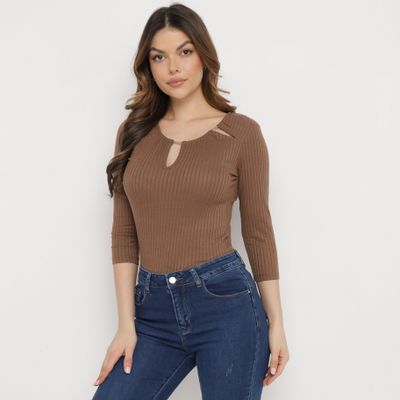 Bluzka damska casual born2be ze sklepu: born2be.pl w kategorii: Bluzki damskie - zdjęcie 054DCF2-170-2564_295455