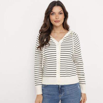 Sweter damski casualowy born2be ze sklepu: born2be.pl w kategorii: Swetry damskie - zdjęcie 054DCF2-170-2564_298337