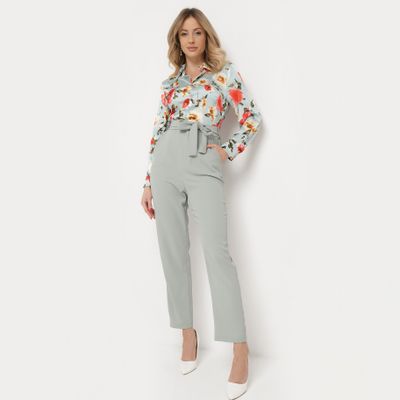 born2be - Kombinezon damski casual na wiosnę ze sklepu: born2be.pl w kategorii: Kombinezony damskie - zdjęcie 054DCF2-170-2564_300718