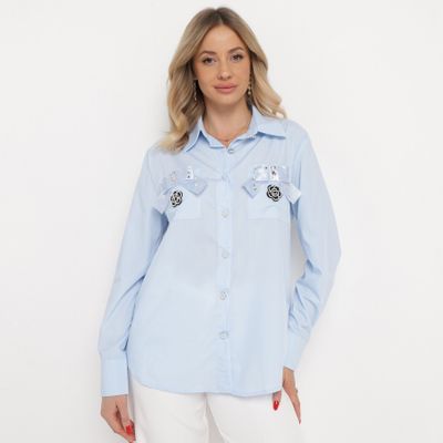 born2be - Koszula damska casual ze sklepu: born2be.pl w kategorii: Koszule damskie - zdjęcie 054DCF2-170-2564_302627