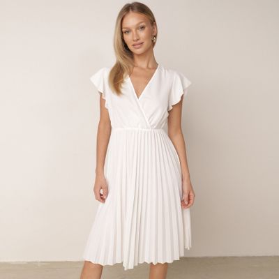 Sukienka elegancka na wiosnę born2be ze sklepu: born2be.pl w kategorii: Sukienki - zdjęcie 054DCF2-170-2564_302729