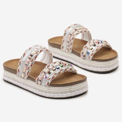 Klapki damskie boho born2be ze sklepu: born2be.pl w kategorii: Klapki damskie - zdjęcie 054DCF2-170-2564_306433
